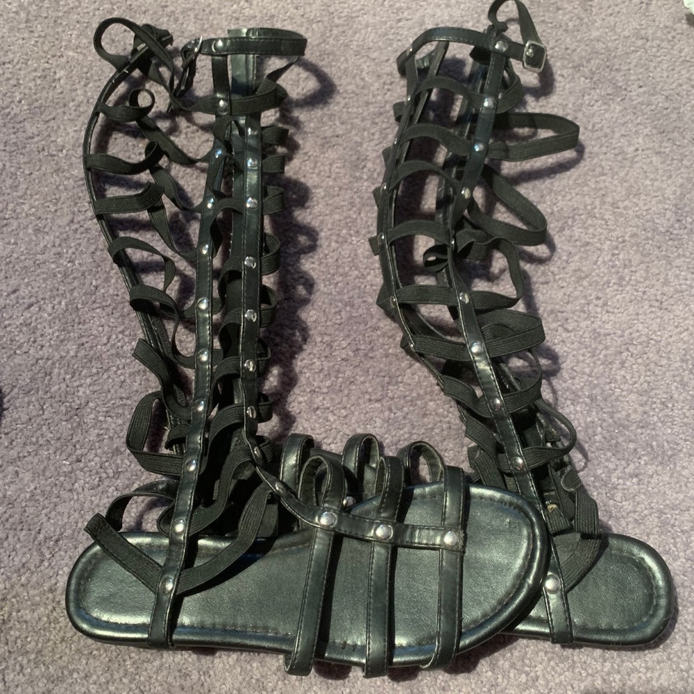 High black gladiators